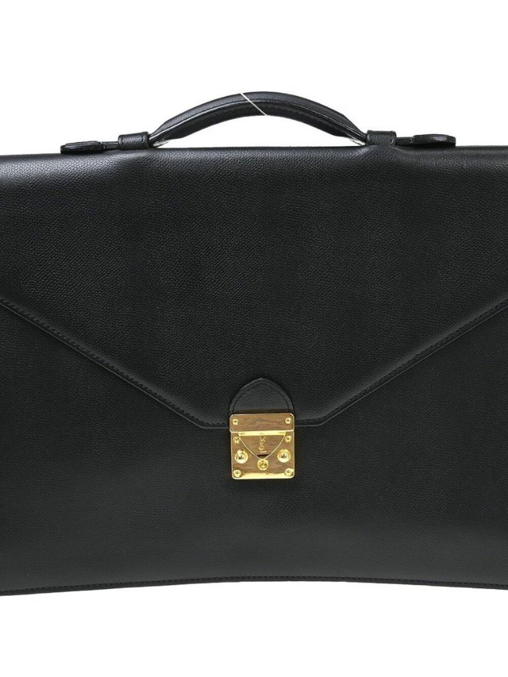 Yves Saint Laurent Black Briefcase Handbag